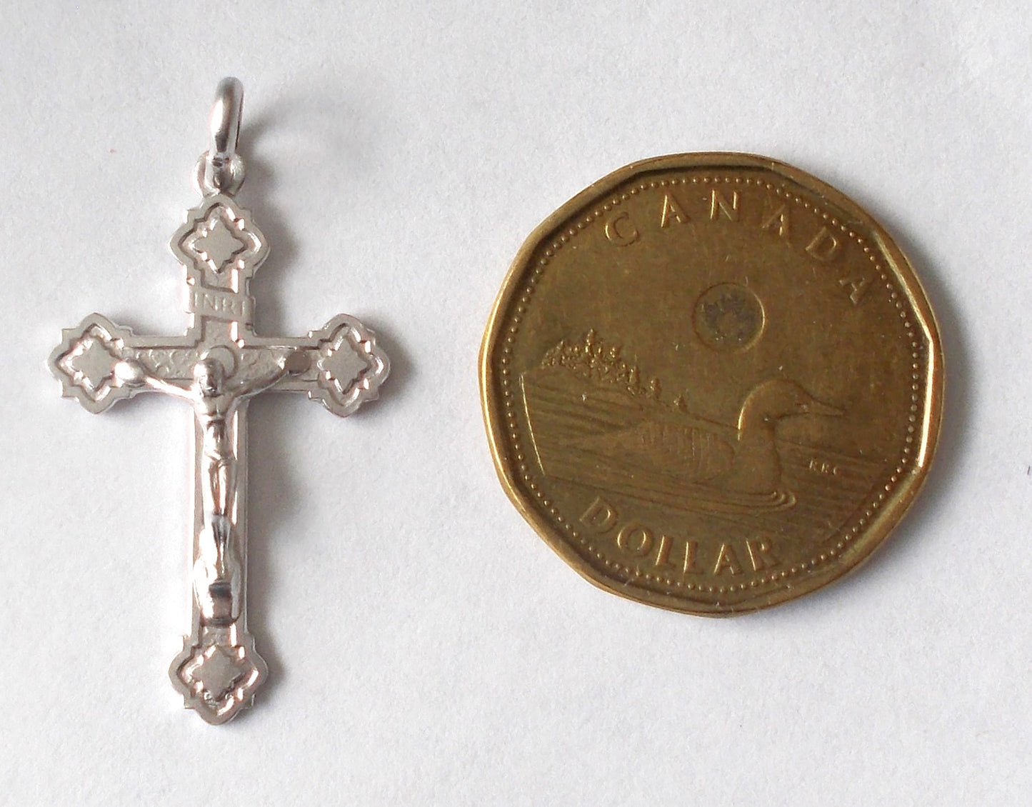 Sterling Silver Renaissance Style Crucifix