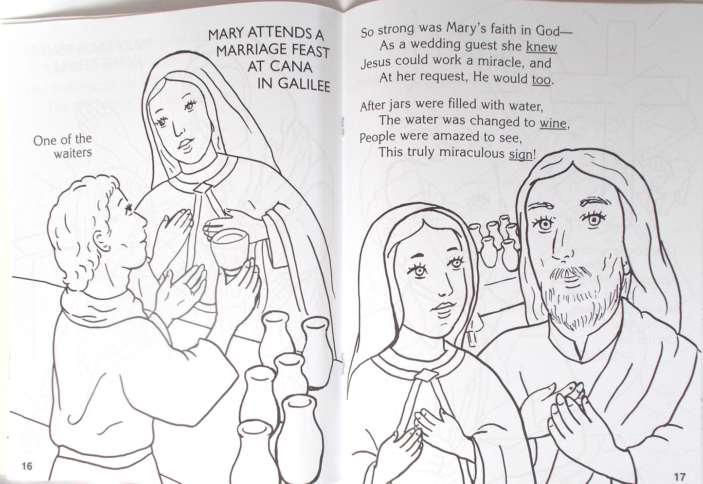 Mary Coloring Book