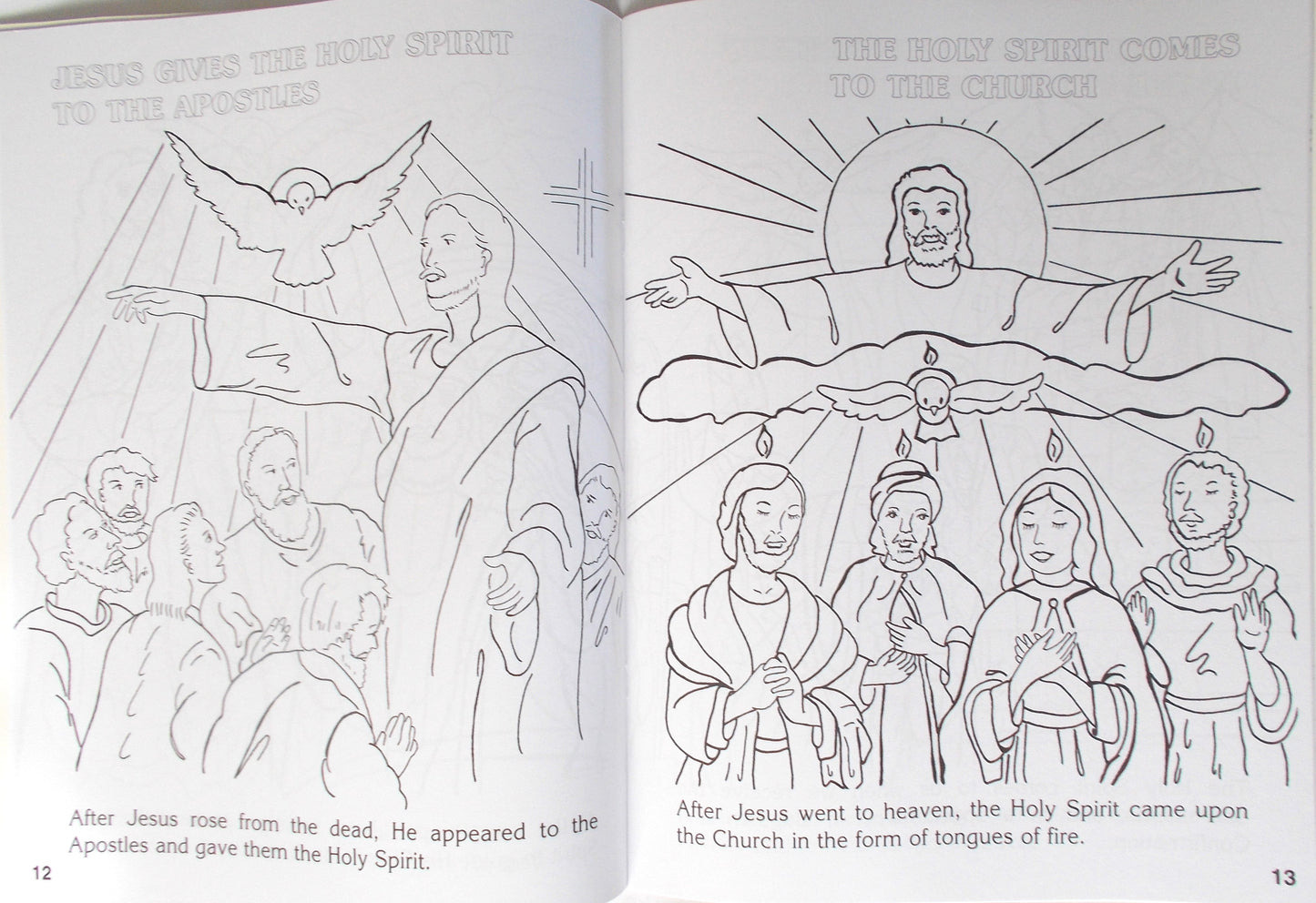 Holy Spirit Coloring Book