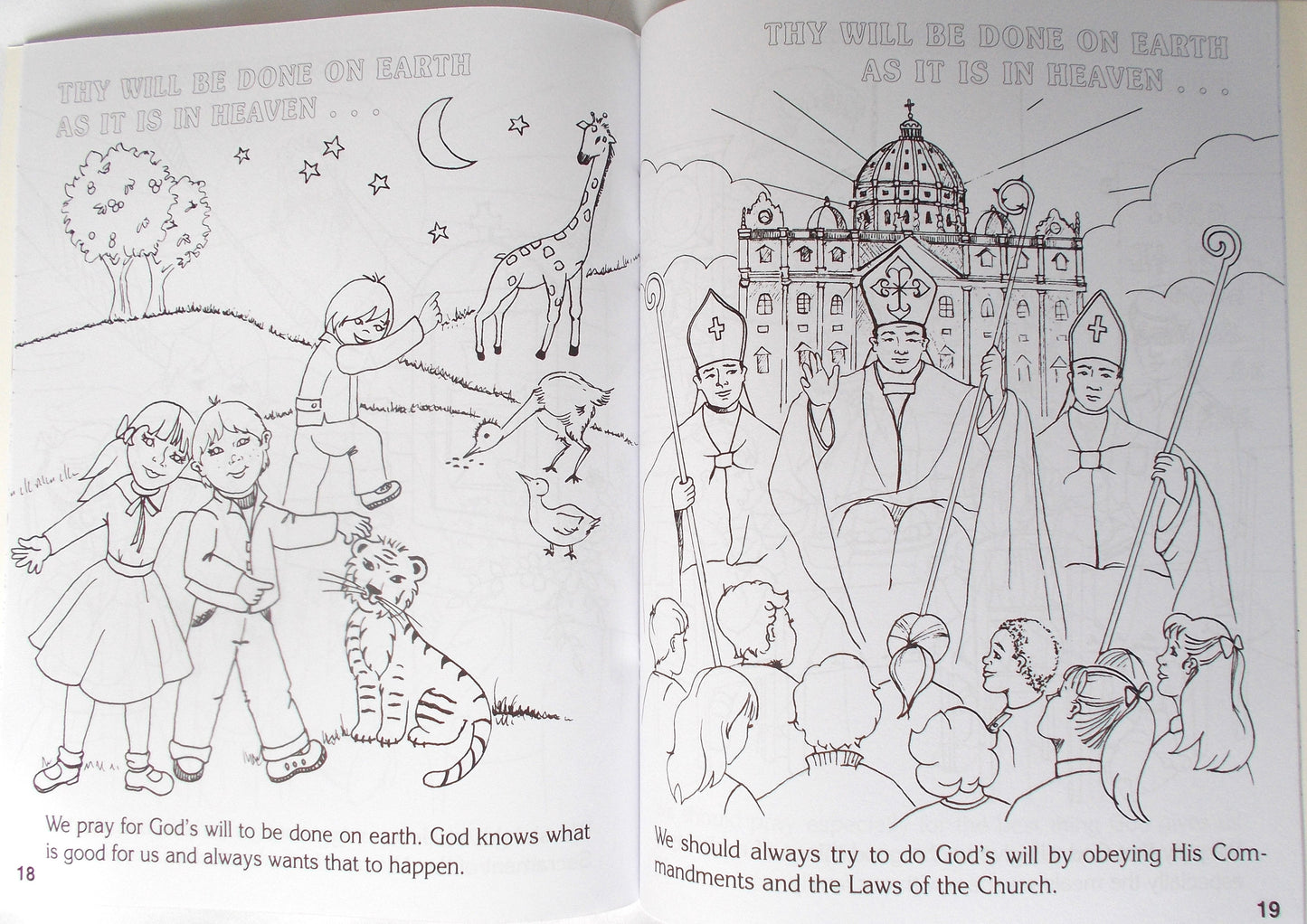 Our Father Coloring Book