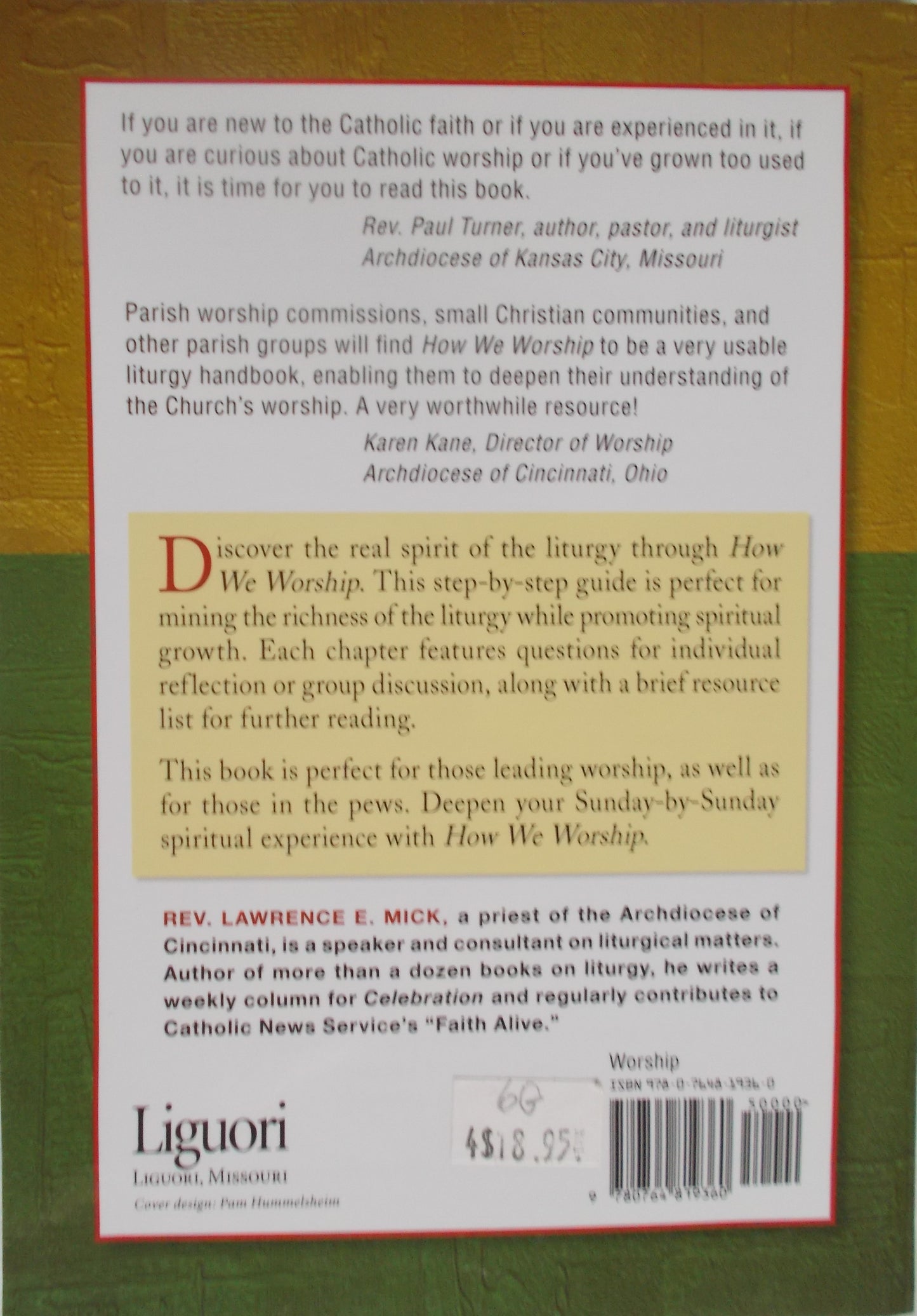 How We Worship - The Eucharist, The Sacraments and the Hours