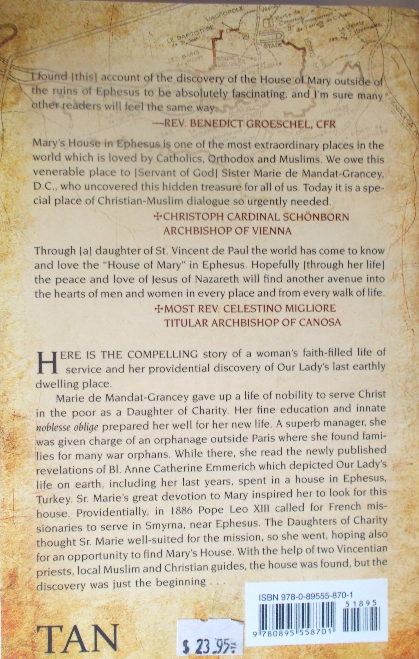 The Life of Sr. Marie de Mandat-Grancey & Mary's House at Ephesus