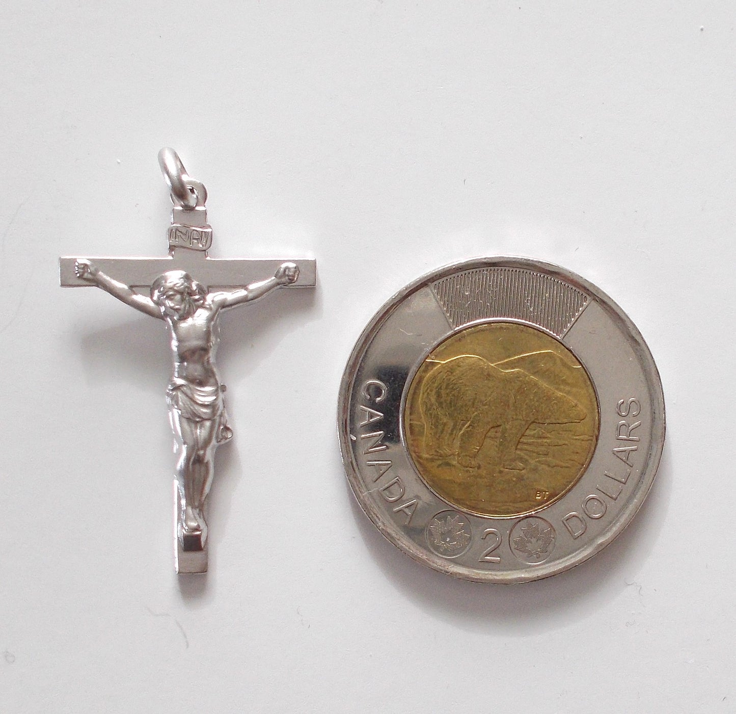 Crucifix - Sterling Silver Large Gothic Style