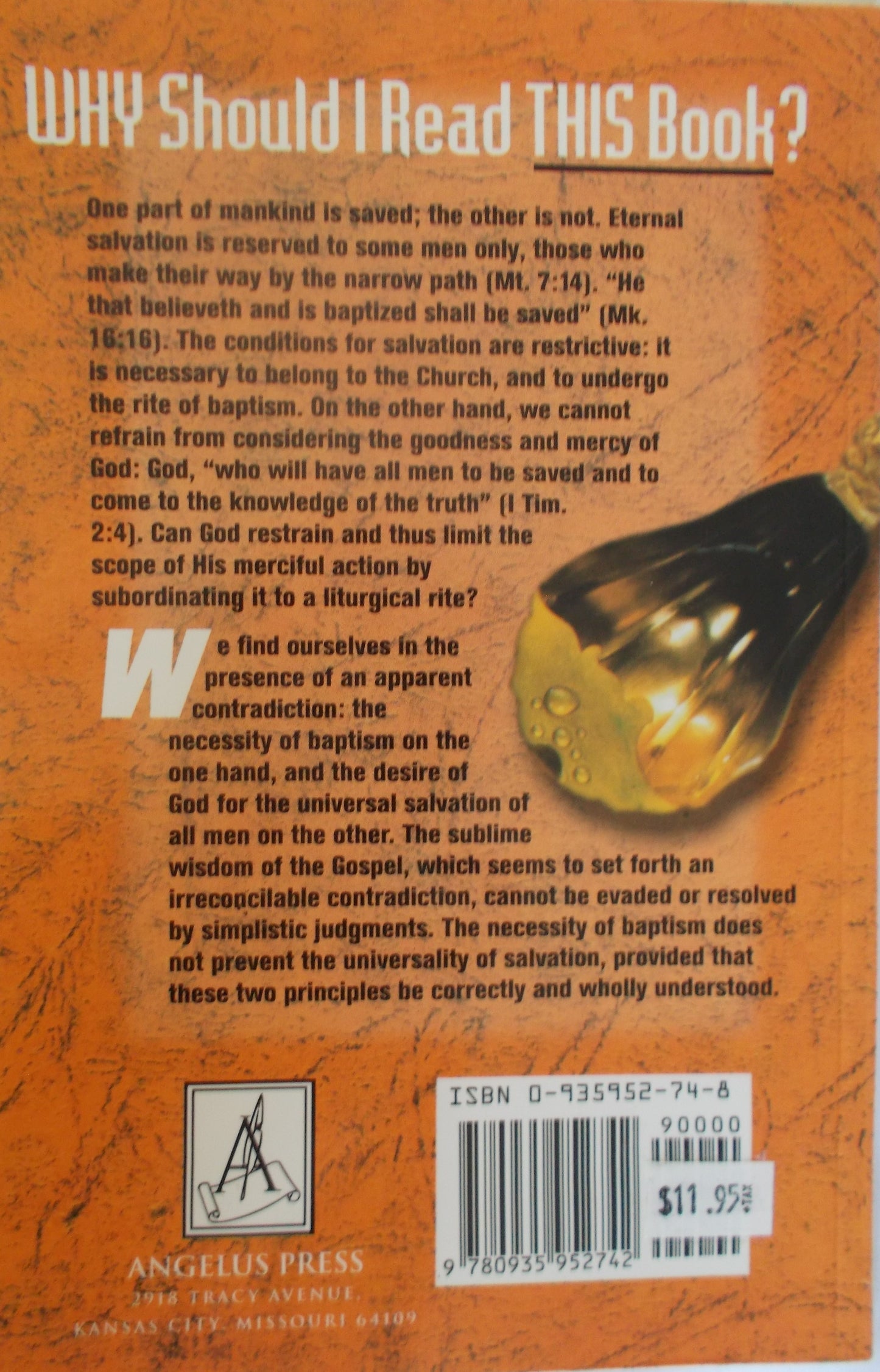 Baptism of Desire - A Patristic Commentary