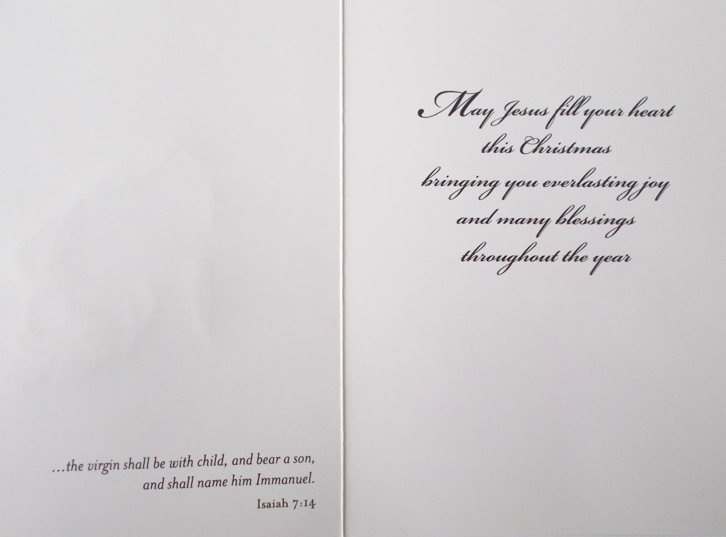 Christmas Blessings Greeting Card