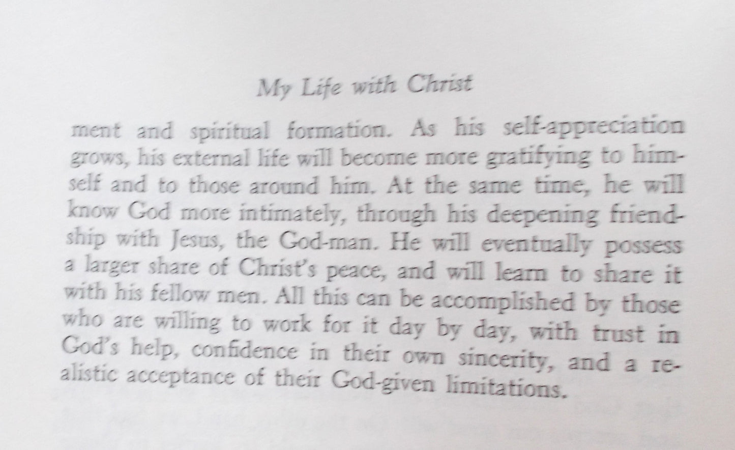 My Life with Christ - 183 Spiritual Meditations for the Modern Reader
