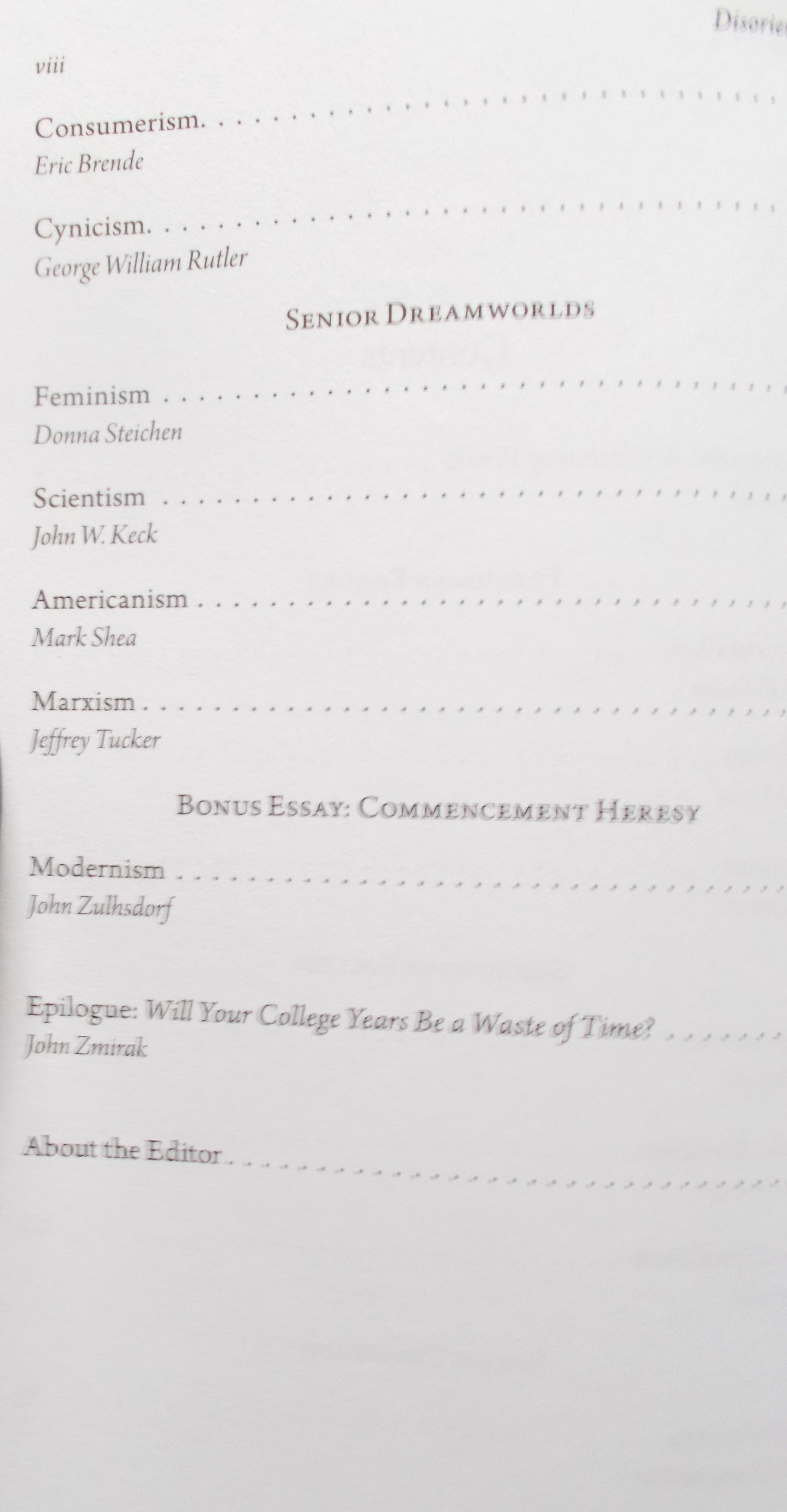 Disorientation : The 13 "isms" that will send you to intellectual "La-La Land"