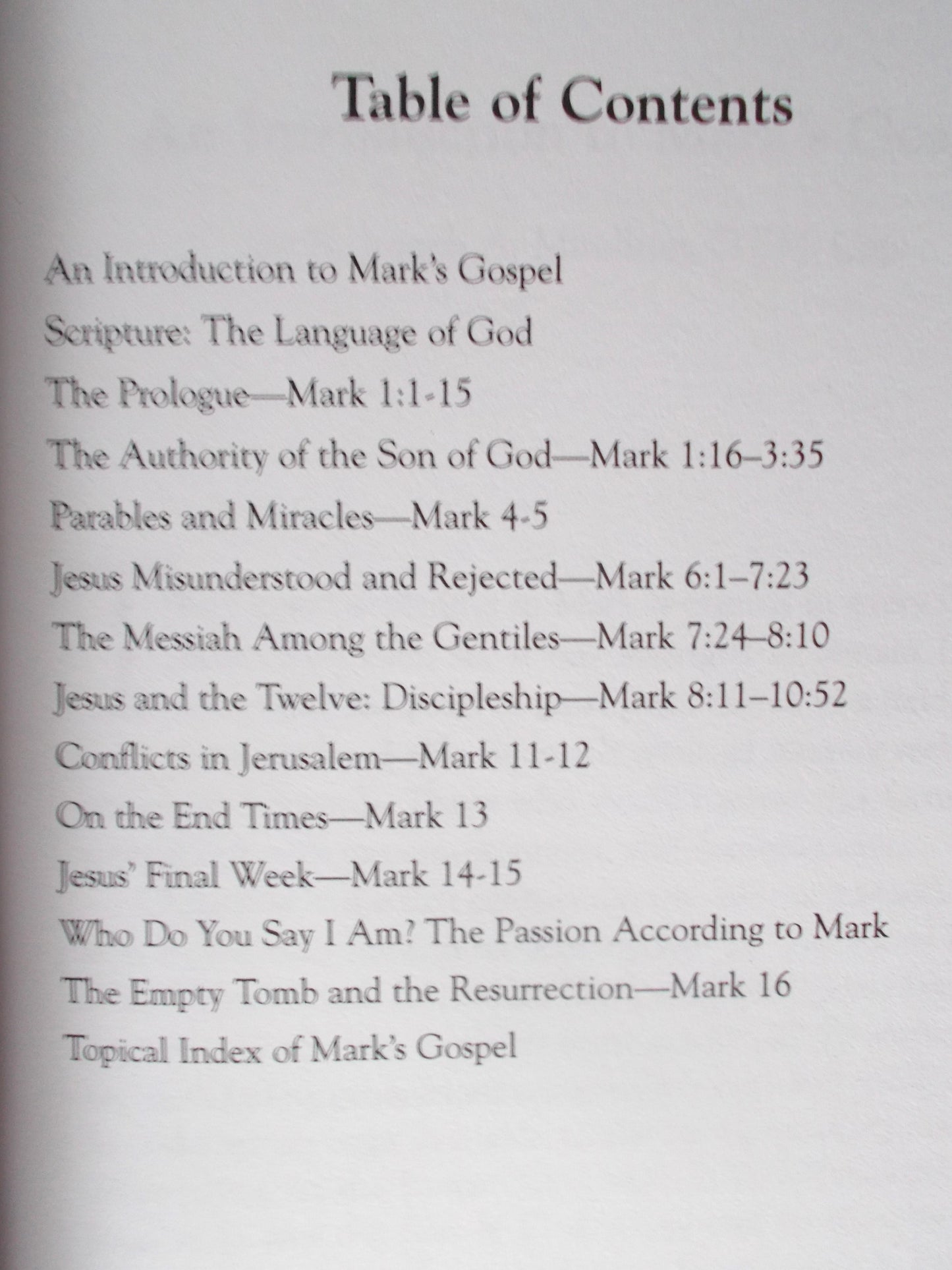 Mark : A Devotional Commentary