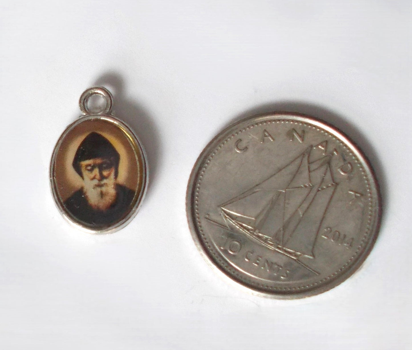 St. Charbel 1/2 inch Colour Medal