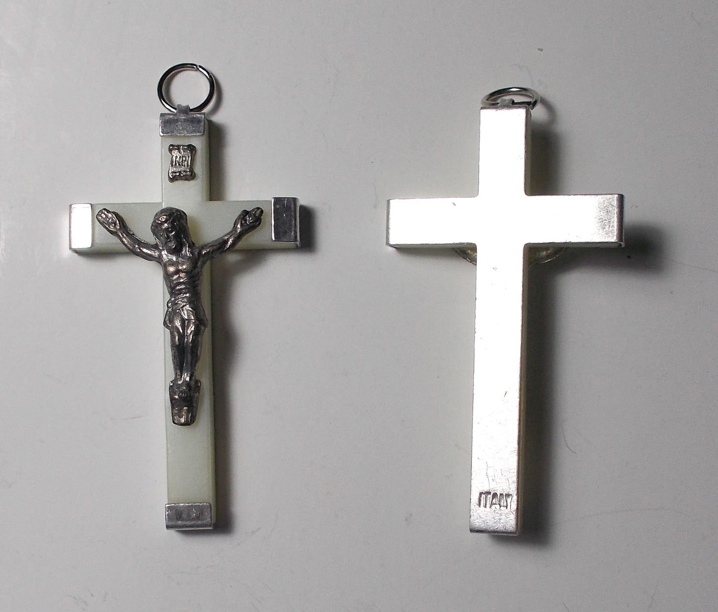 Crucifix - 2 1/4 inches - Metal & Plastic