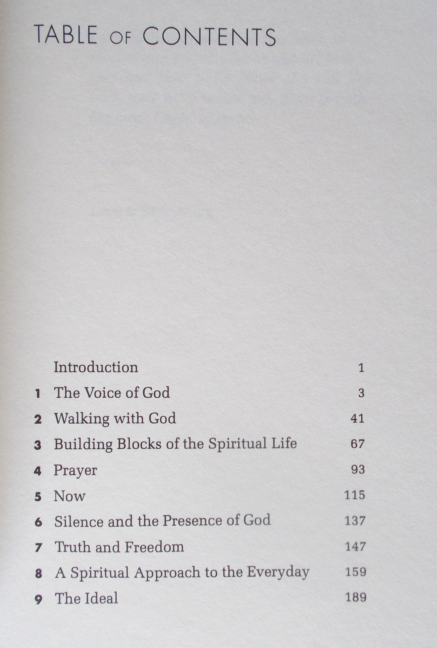 A Call to Joy : Living in the Presence of God