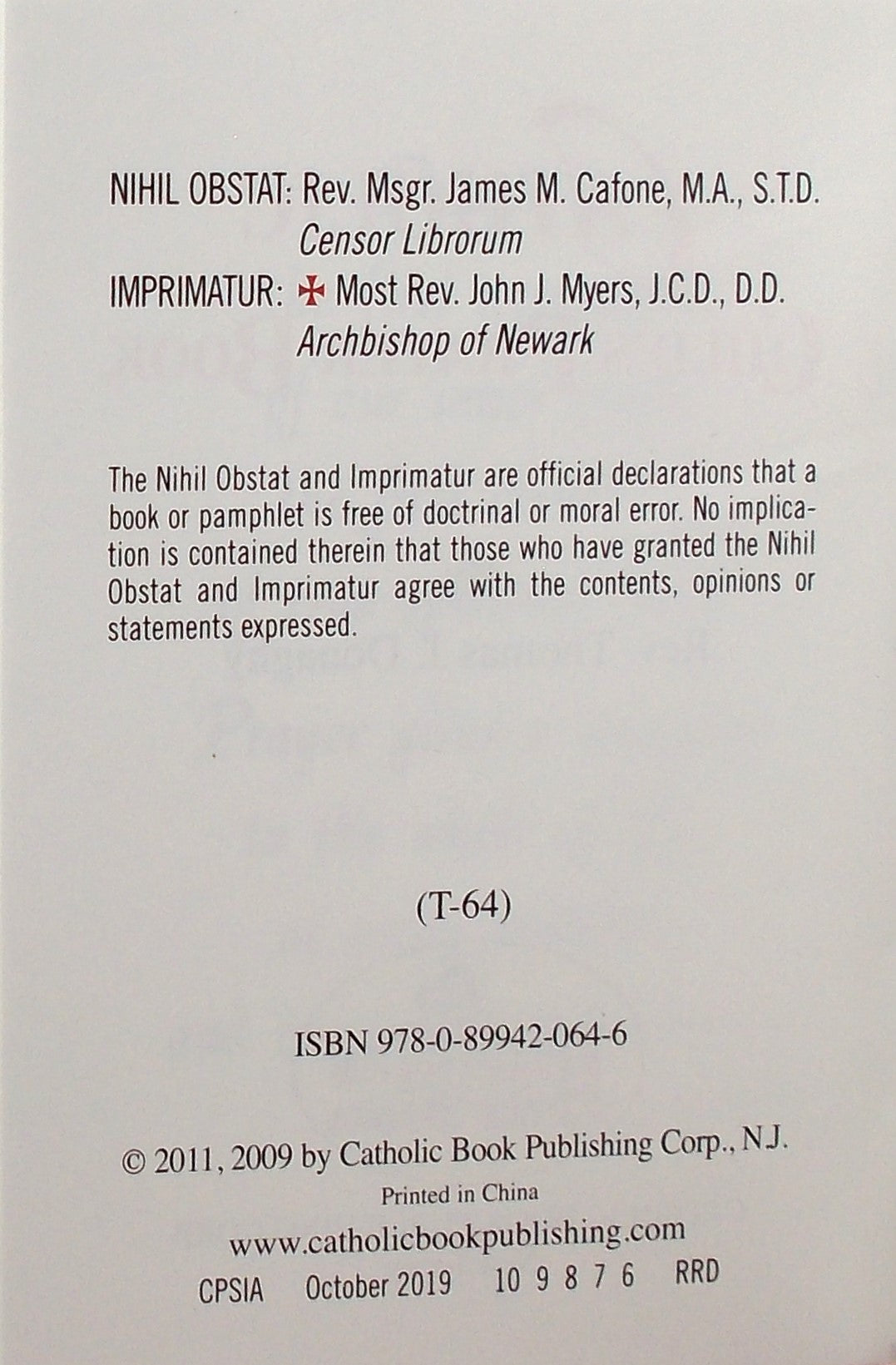 Catholic Child's Prayer Book