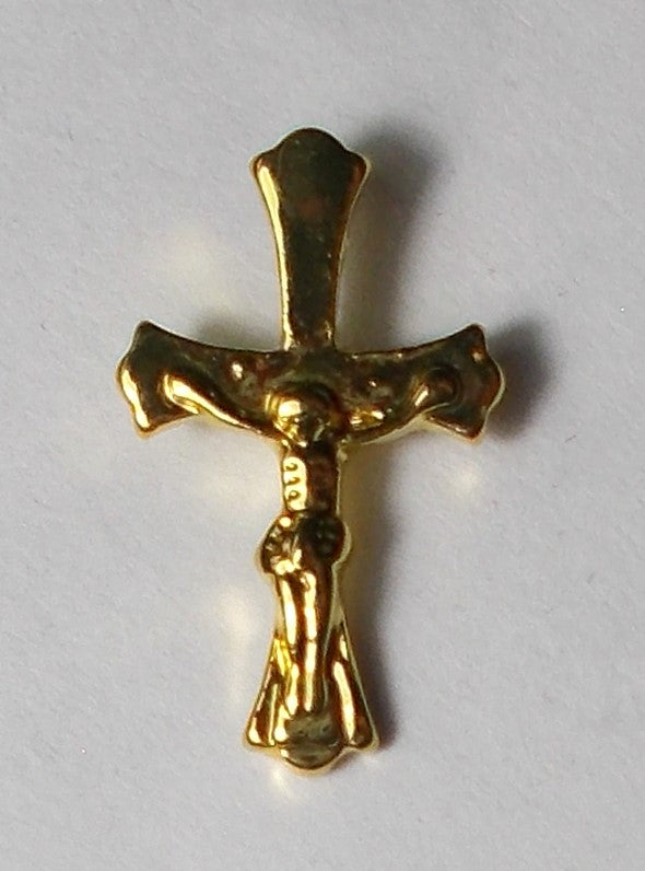 Crucifix Lapel Pin - Individual or Bulk Package