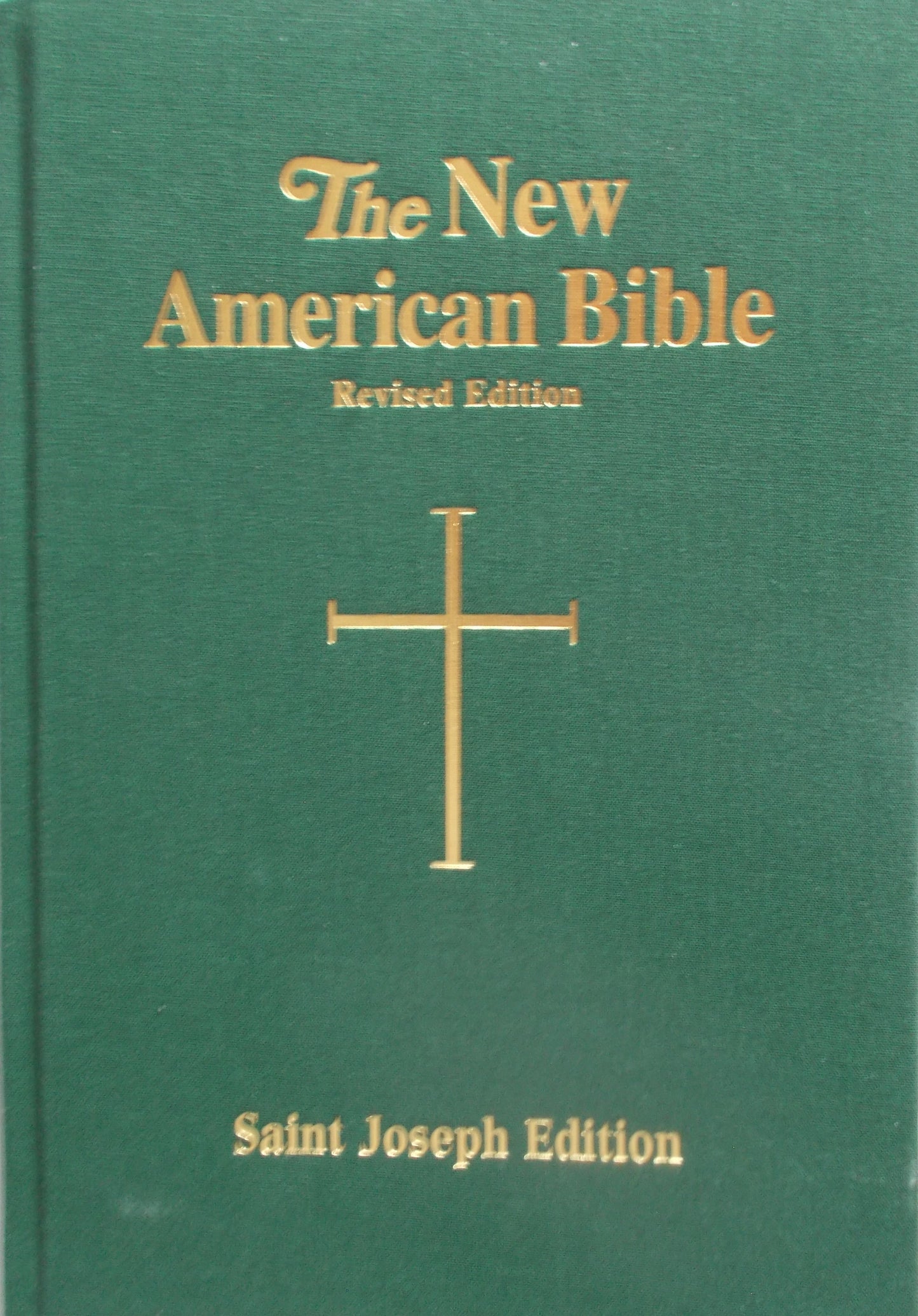 NABRE - St. Joseph Edition - Large Type - Illustrated - Deluxe Green Hardcover