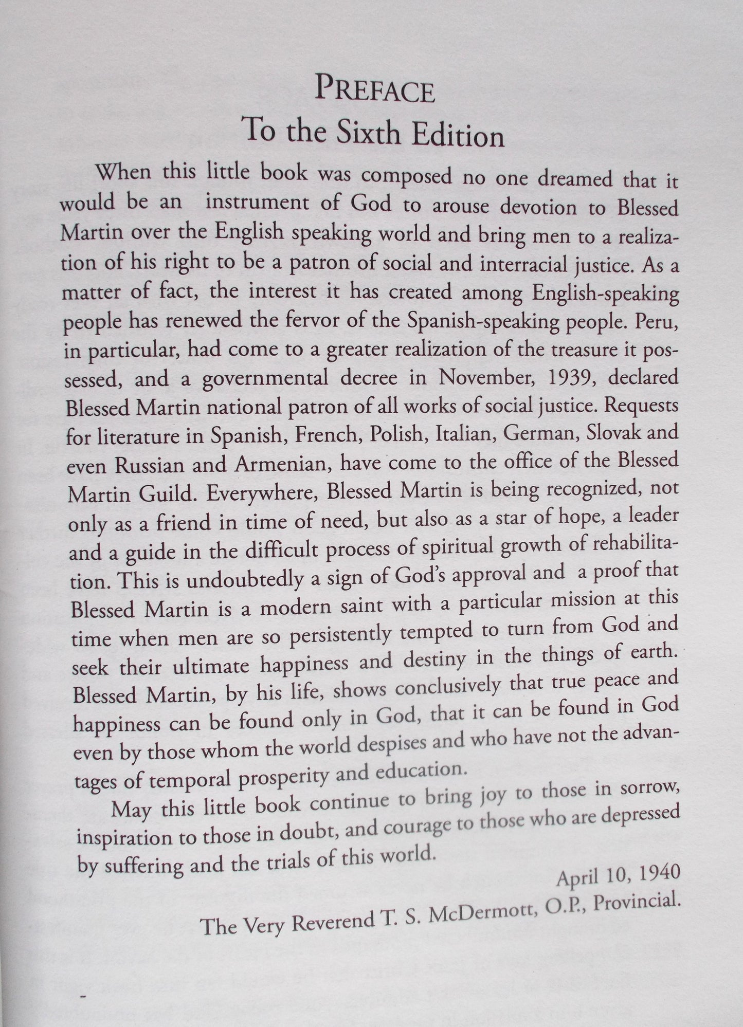 Meet Brother Martin! A Little Life of Saint Martin de Porres