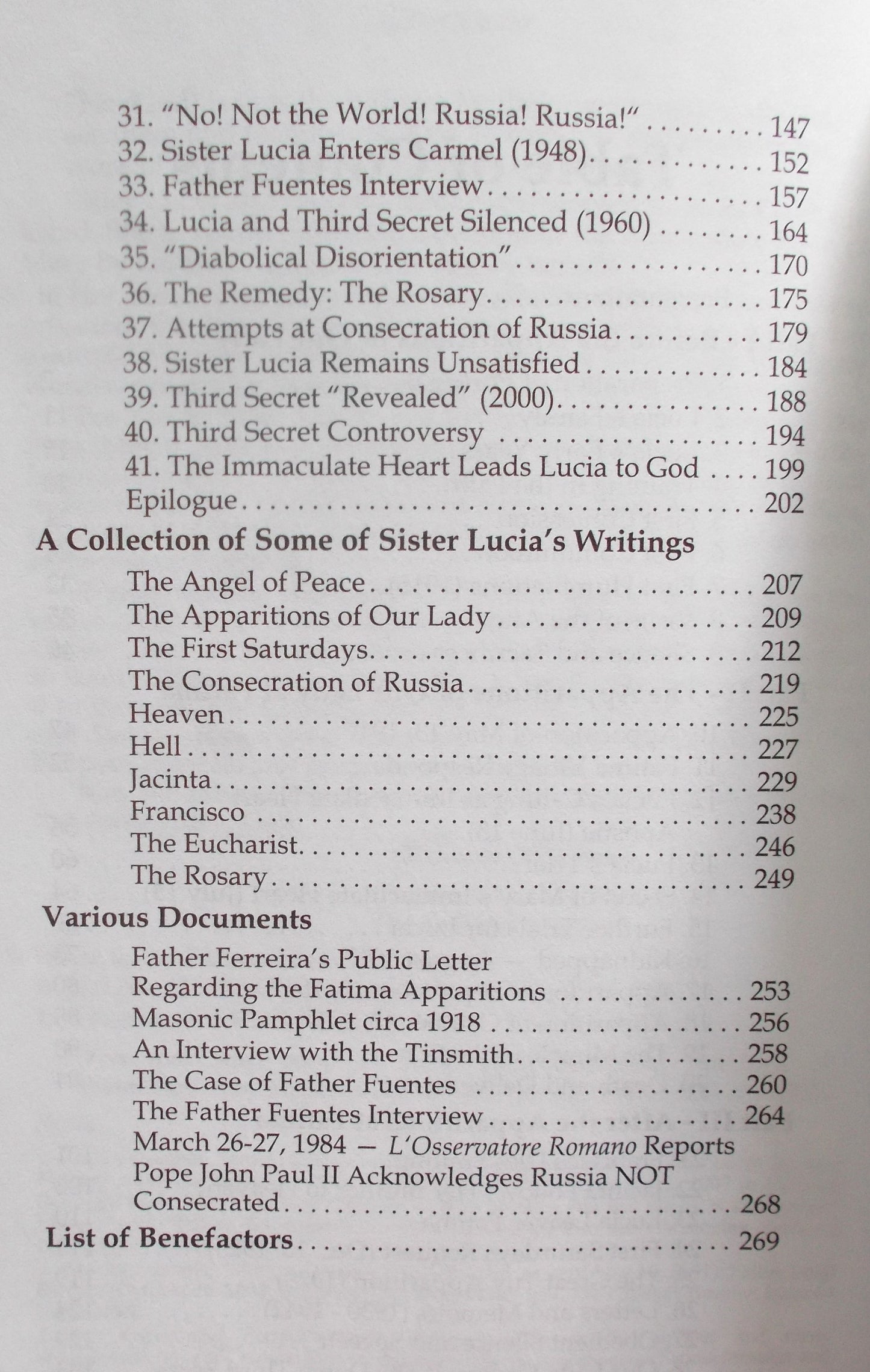 Sister Lucia : Apostle of Mary's Immaculate Heart