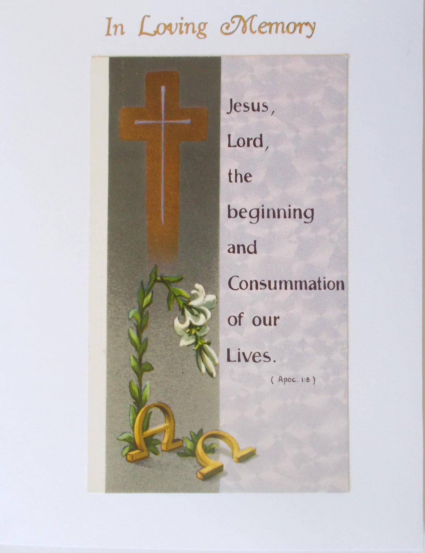 Mass Card - For The Dead - Package of 5