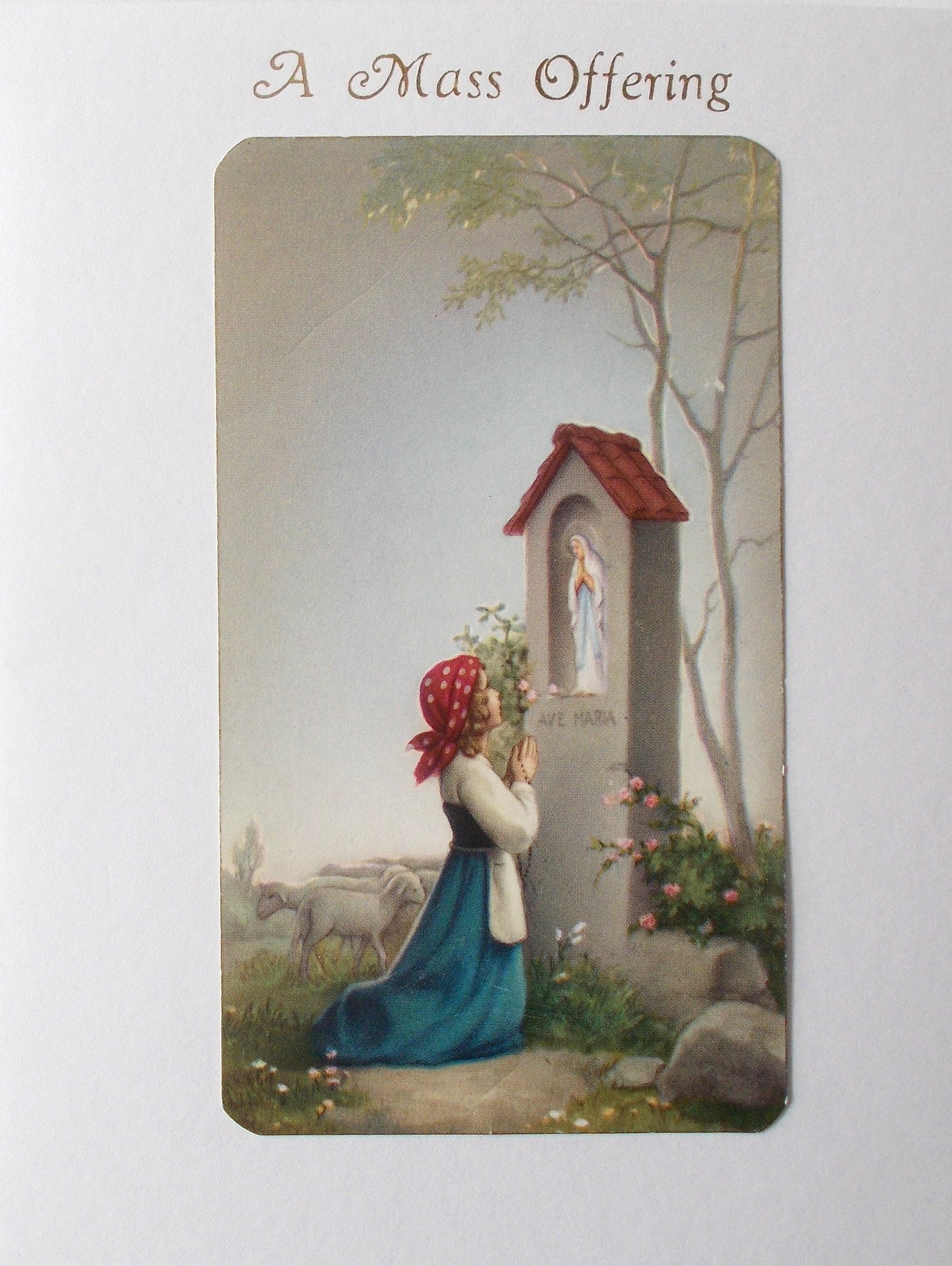 Mass Card - For The Living - Package of 10