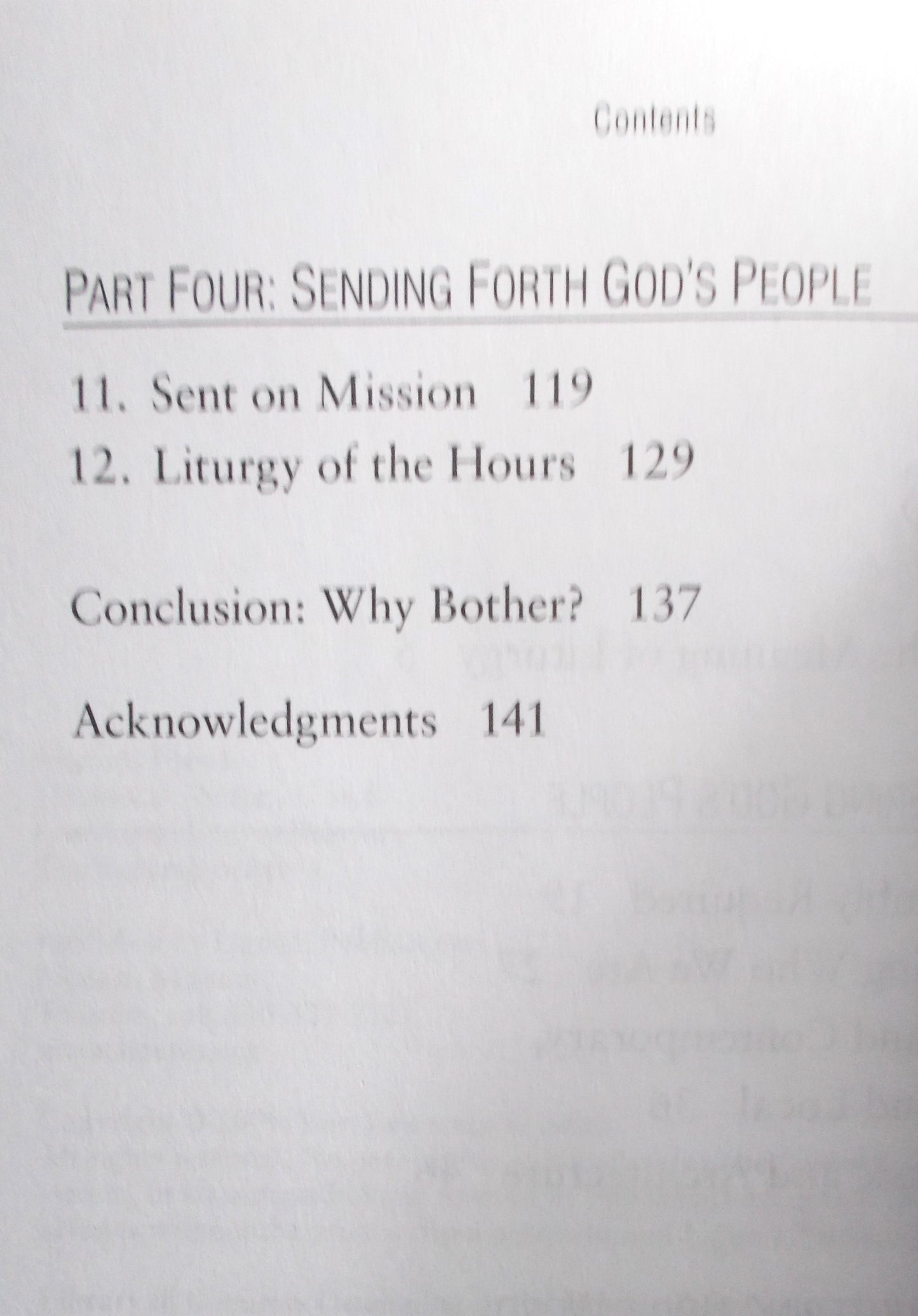 How We Worship - The Eucharist, The Sacraments and the Hours