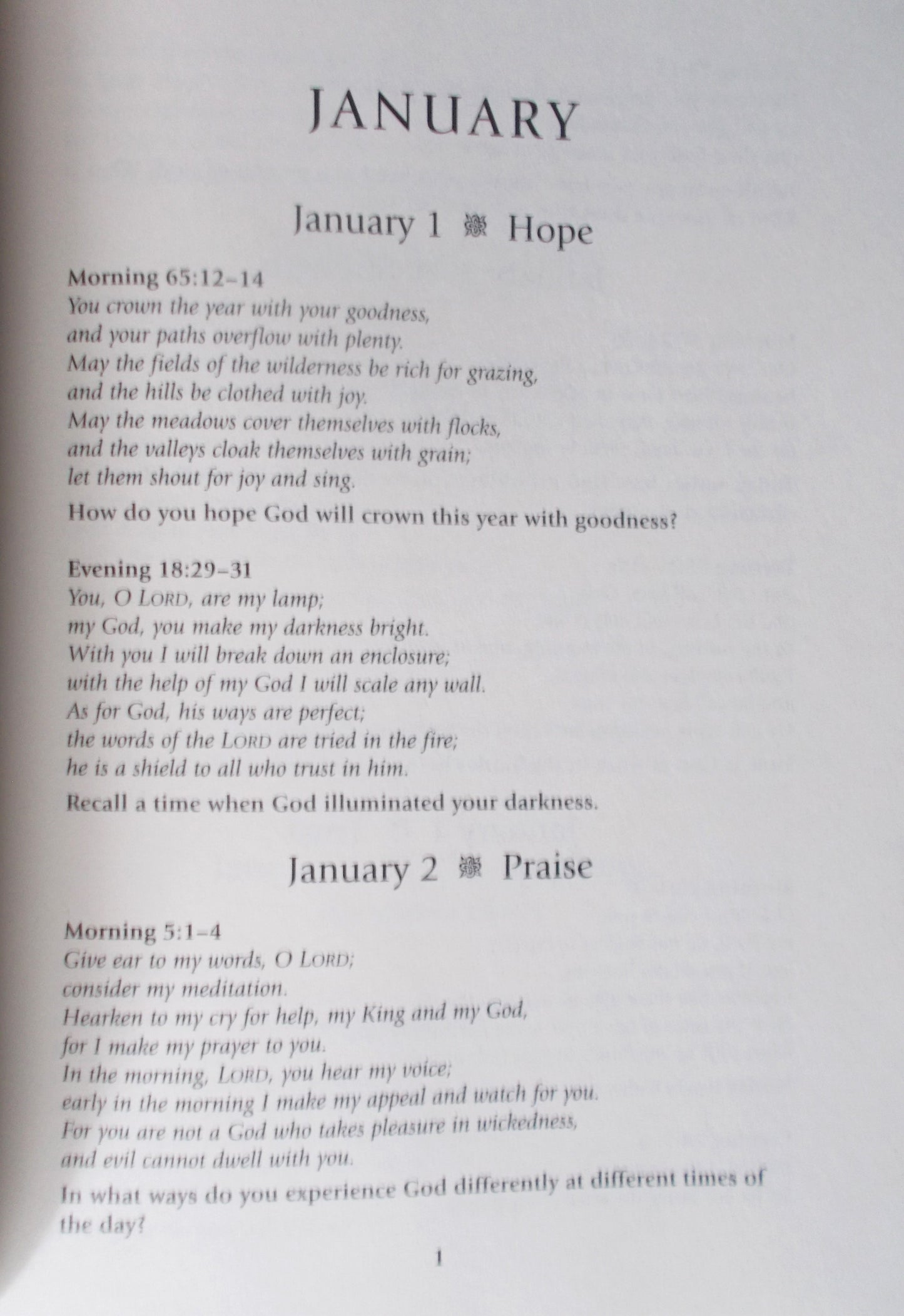 Prayers to the God of My Life : (Daily) Psalms for Morning and Evening