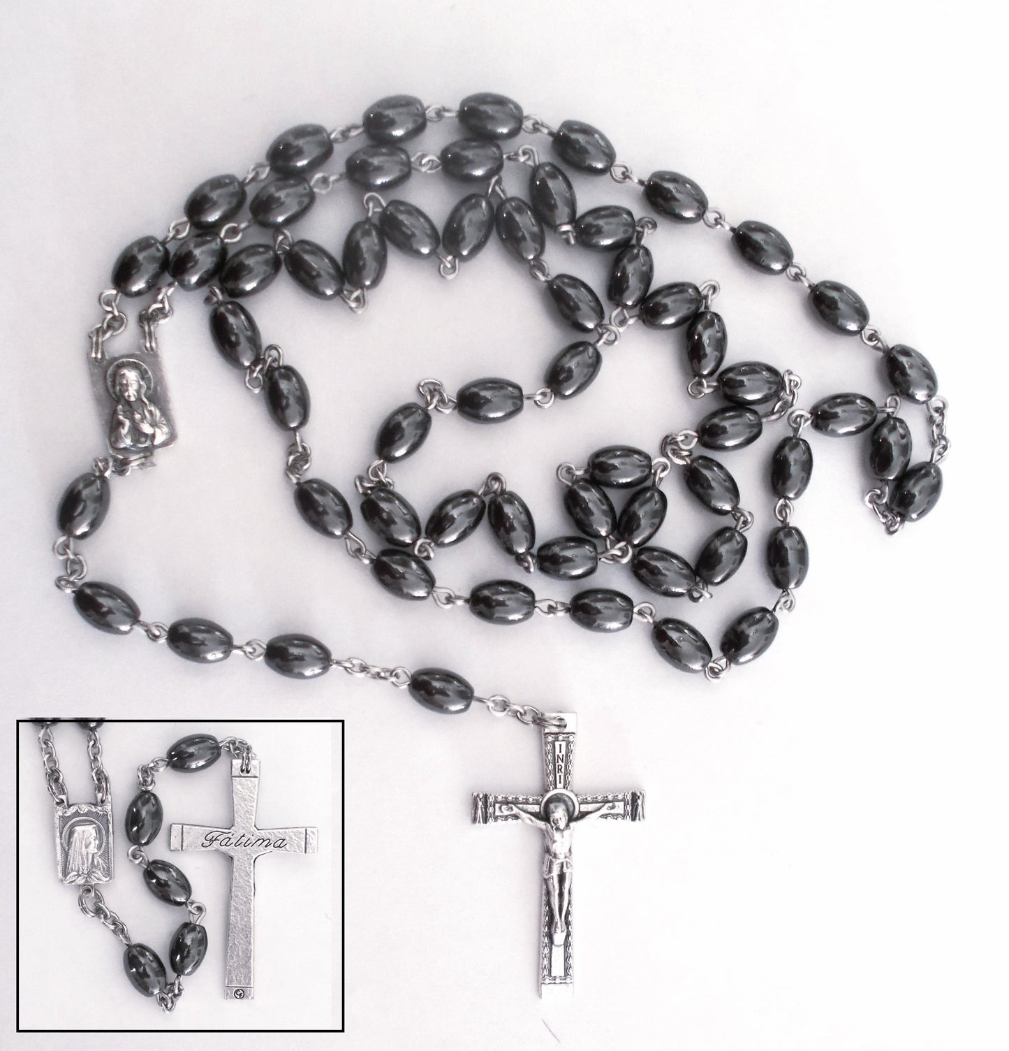 Large Hematite Rosary