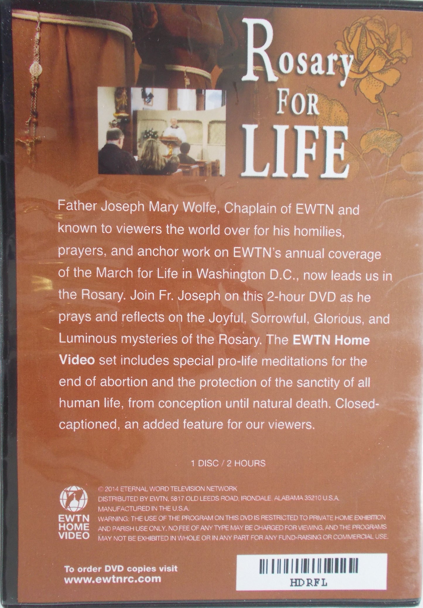 USED - Rosary for Life DVD