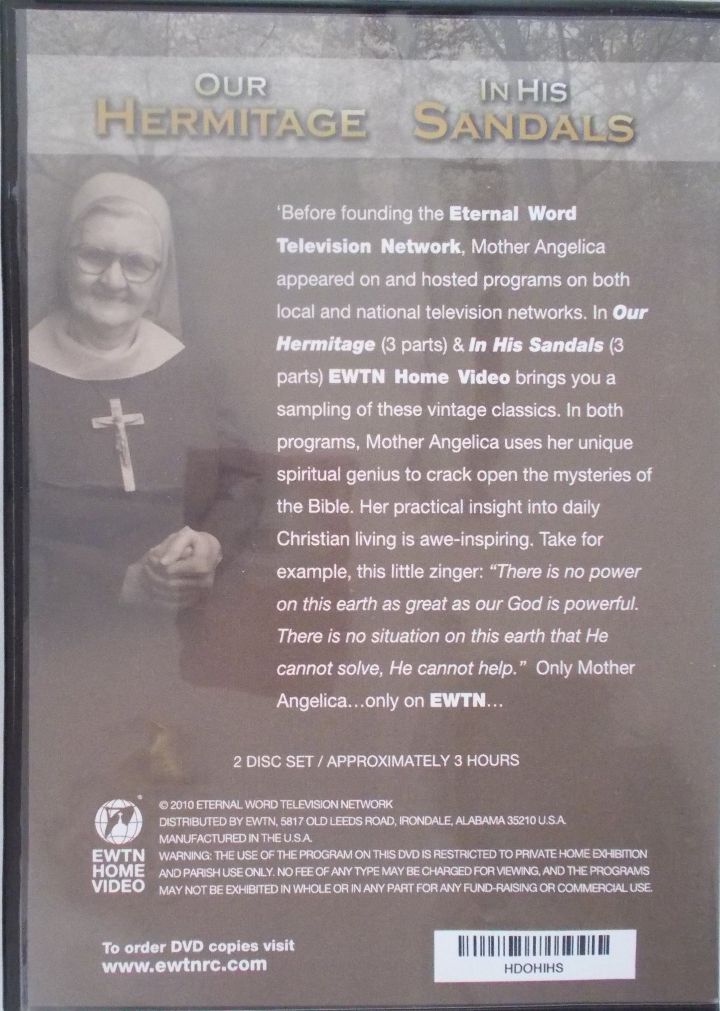 USED - Our Hermitage and In His Sandals DVDs