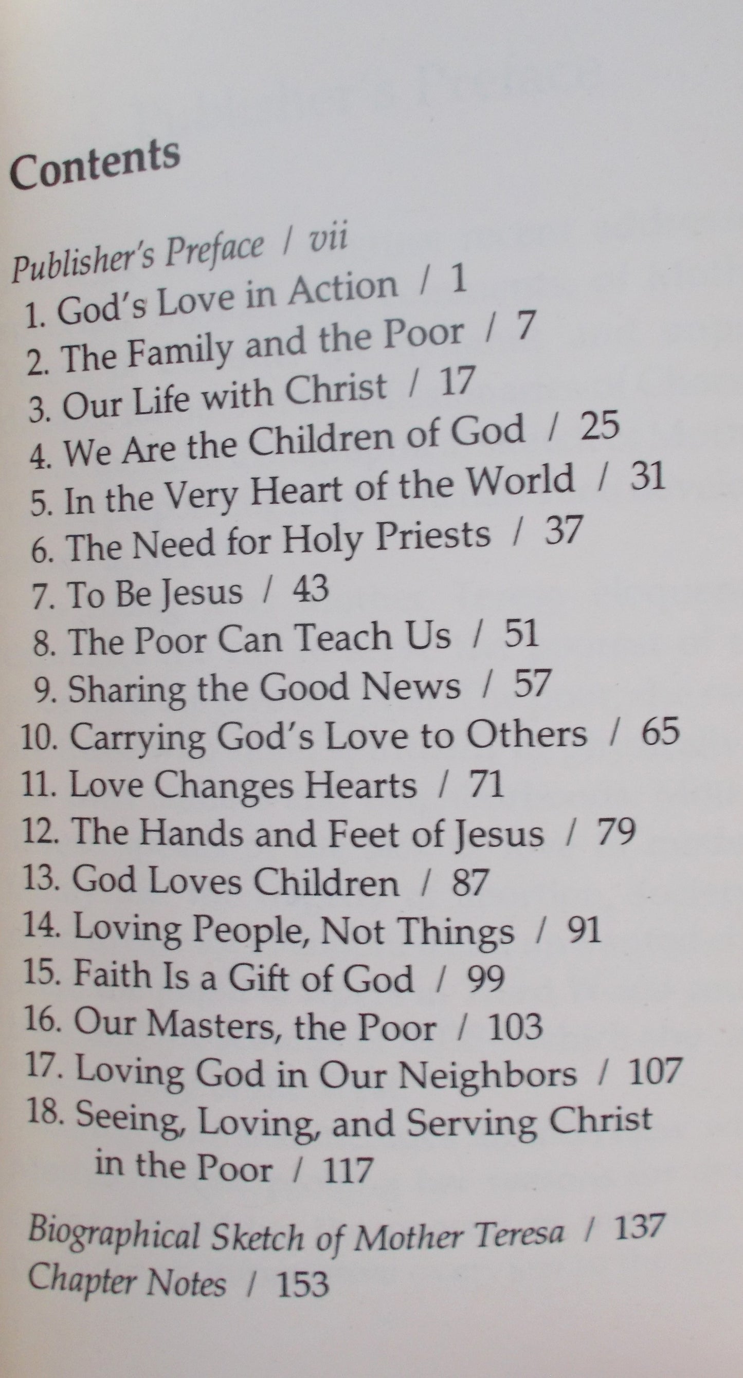 Loving Jesus - Mother Teresa