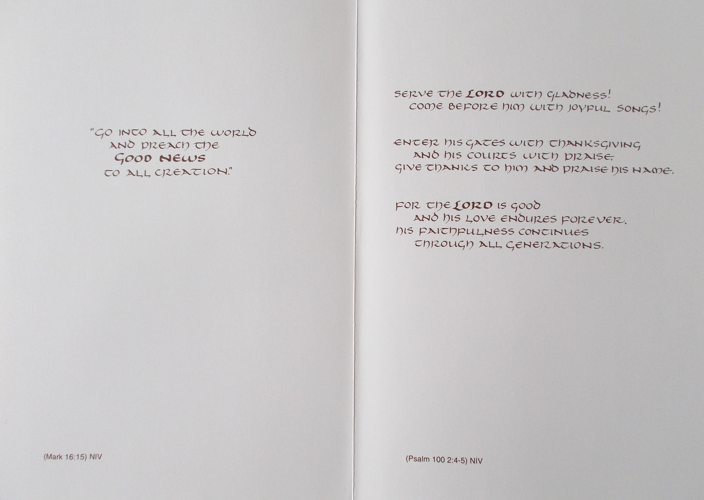 Ordination Scriptural Greeting Card