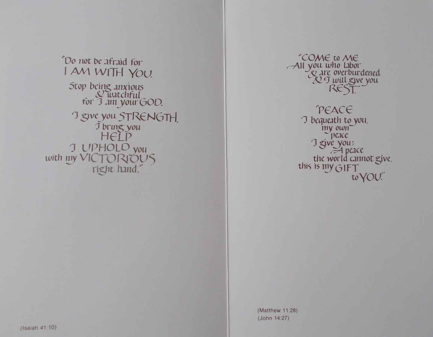 Encouragement Scriptural Greeting Card