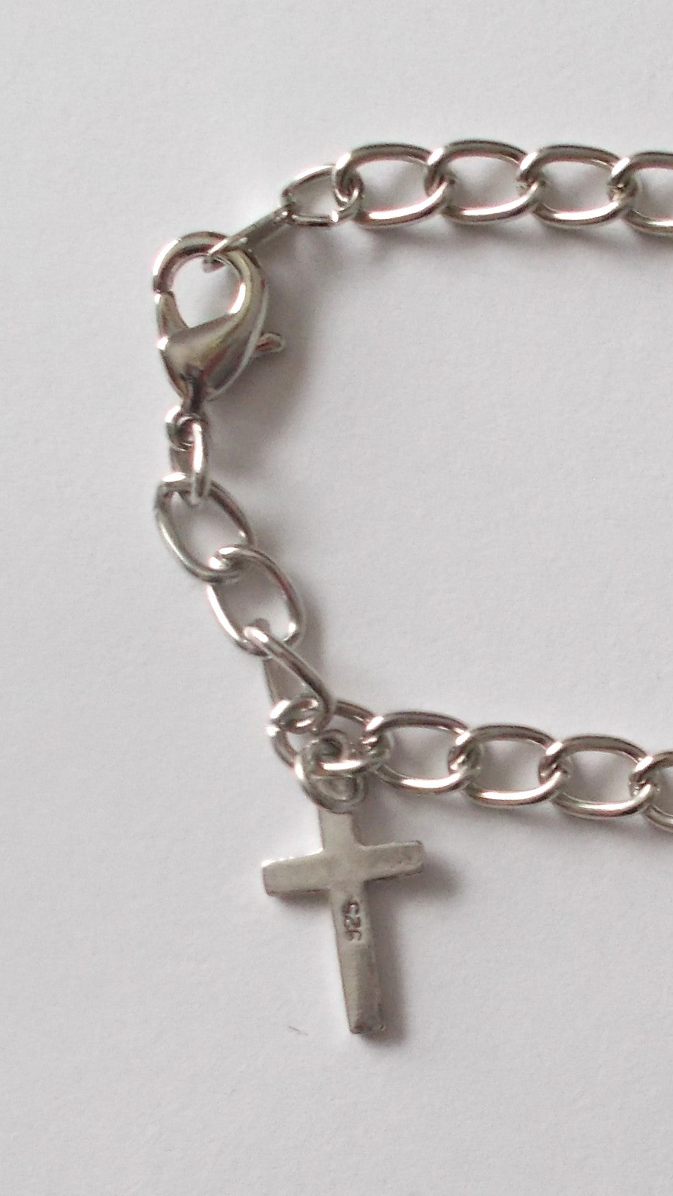 First Holy Communion Bracelet - Silver Cross