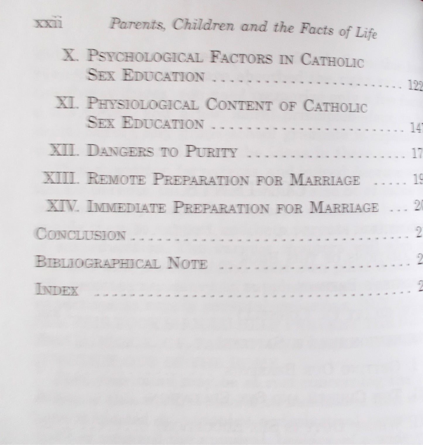 Parents, Children and the Facts of Life