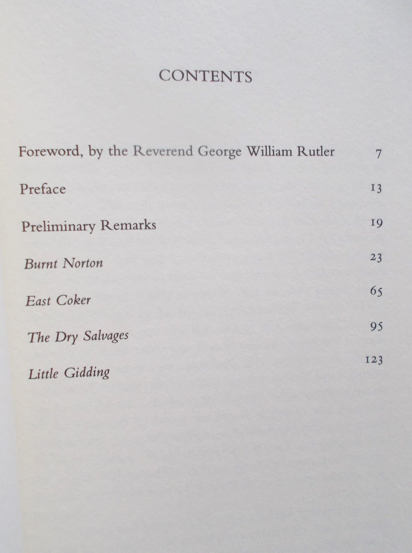 Dove Descending - A Journey into T.S. Eliot's Four Quartets
