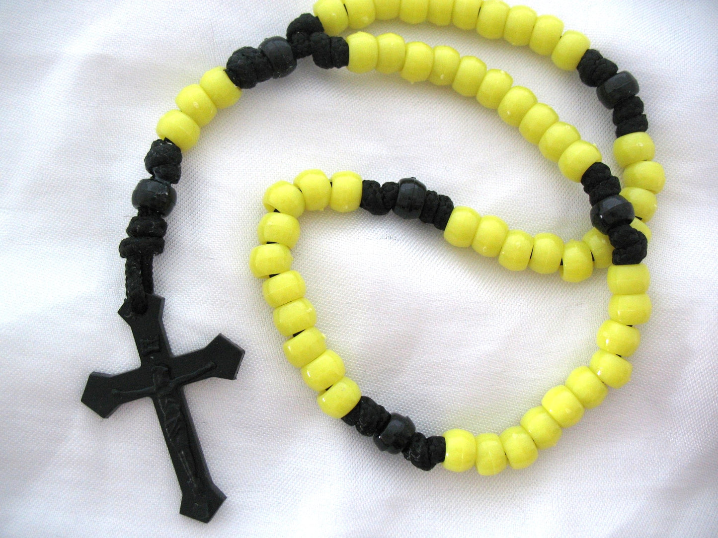 Rosary - Cord Paracord with Plastic Crucifix