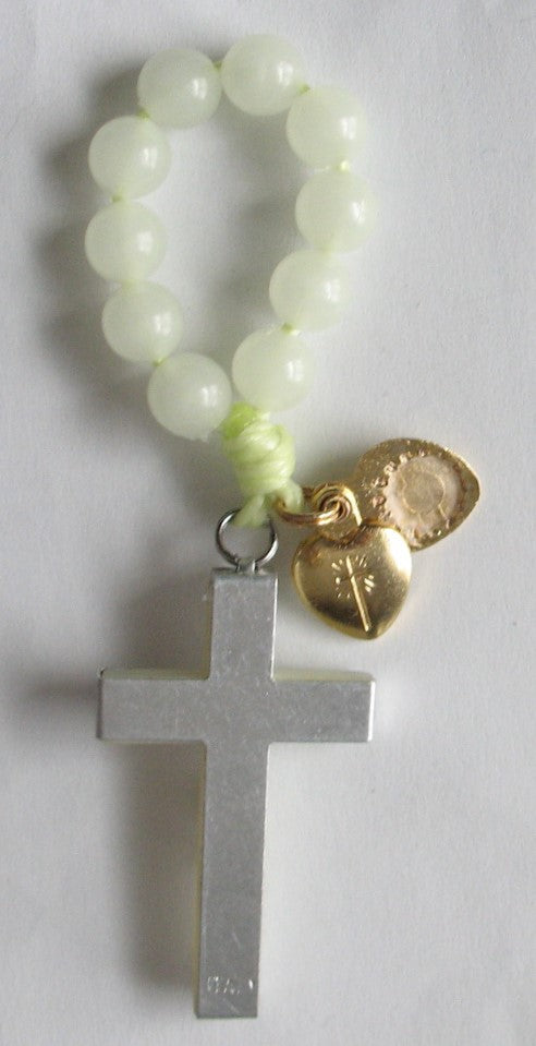 St. John the Baptist / Agnus Dei One Decade Pocket Rosary & Prayercard