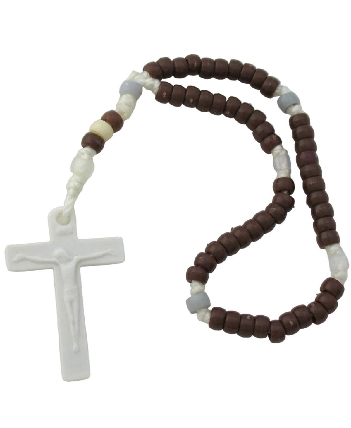 Cord Rosary with Small Pony Beads - Buy All 8 for Best Price