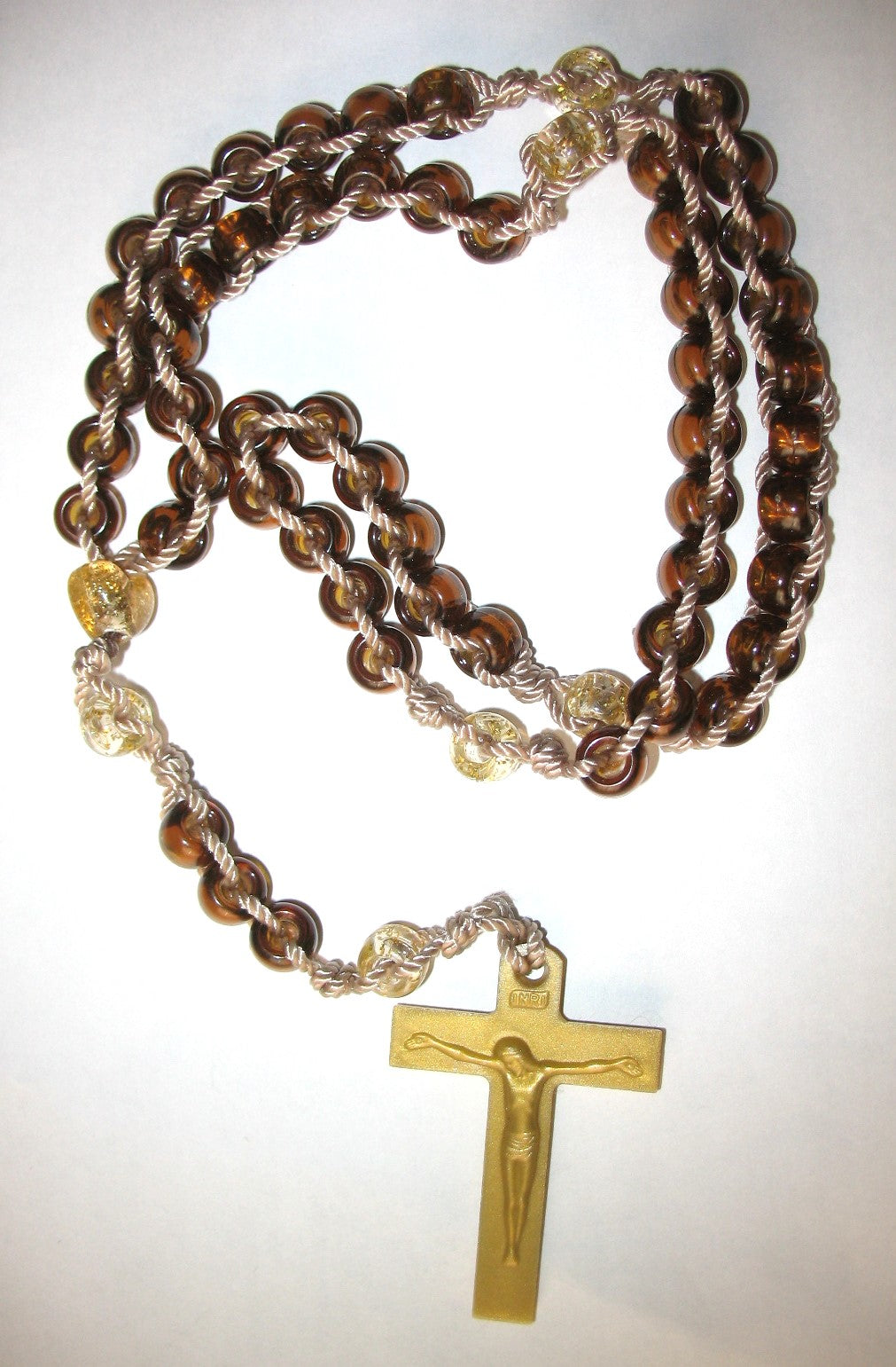 Rosary - Ladder Cord with Plastic Beads