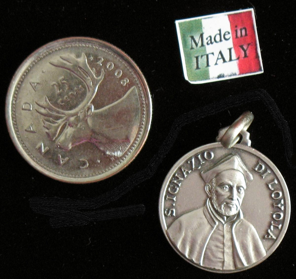 Saint Ignatius of Loyola - Sterling Silver Medal