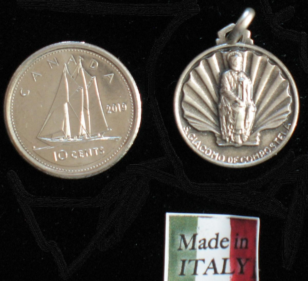 St. James - Sterling Silver Medal