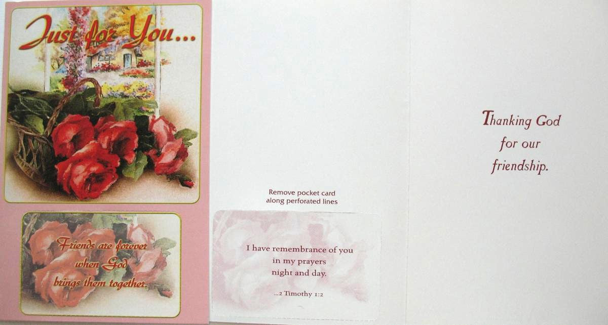 Just for You Friend Greeting Card - 'Spirit Lifters' Series