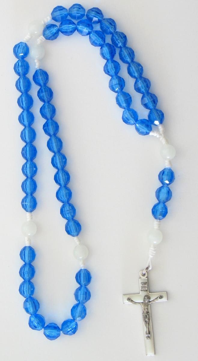 Rosary - Cord with Luminous Crucifix and Our Father Beads