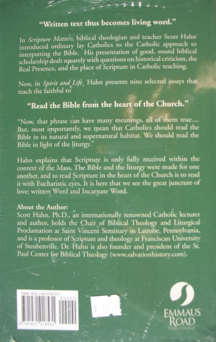 Spirit & Life - Essays on Interpreting the Bible in Ordinary Time