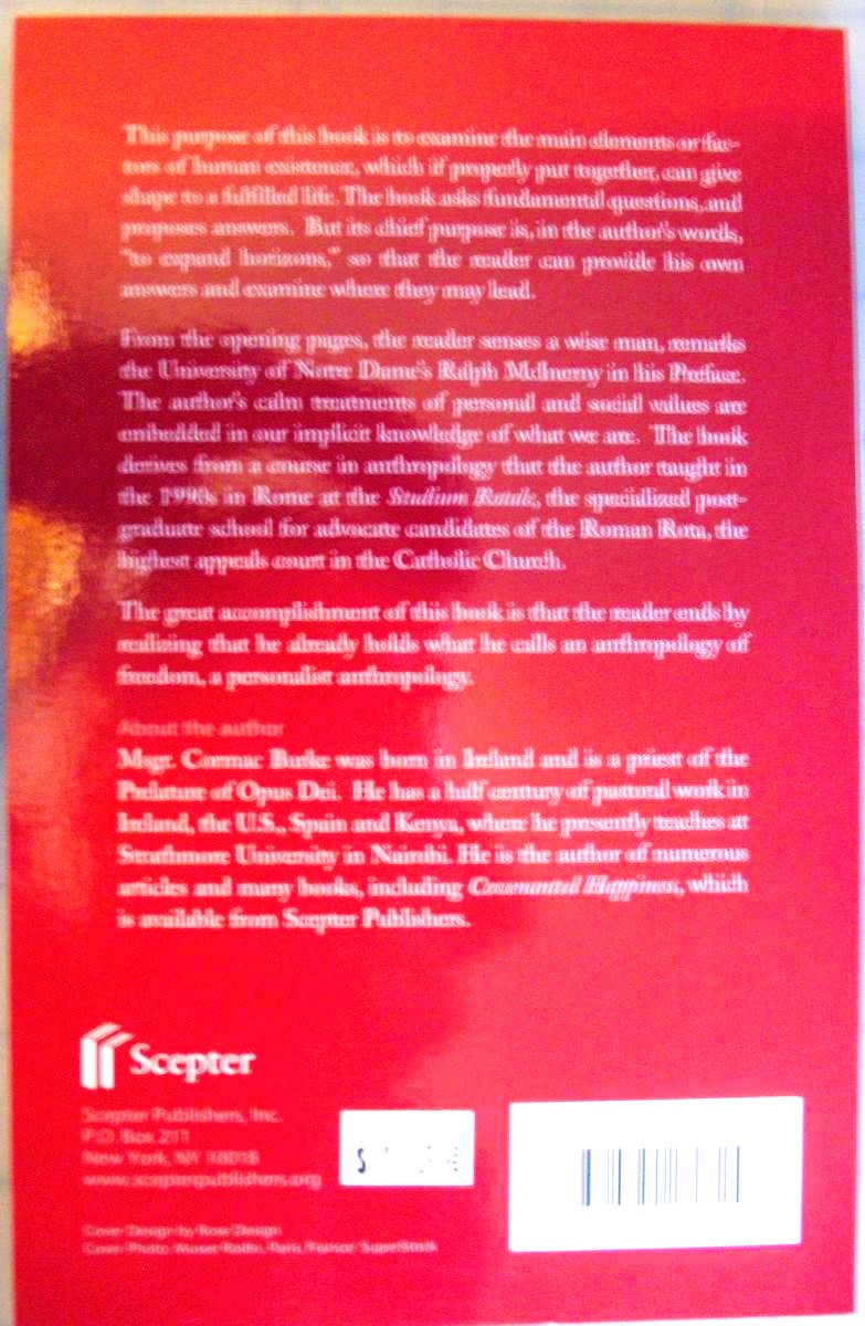 Man and Values A Personalist Anthropology