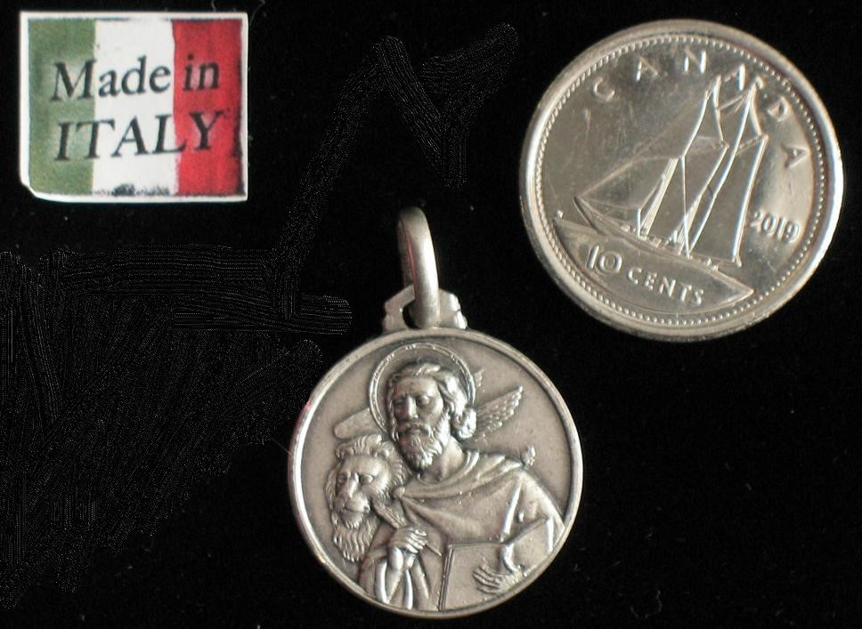 St. Mark - Sterling Silver Medal