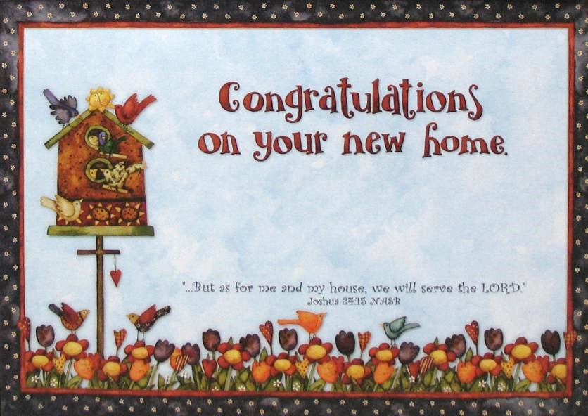 New Home Greeting Card