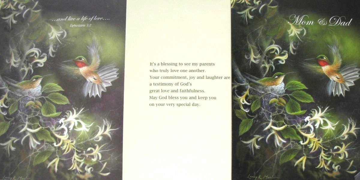 Anniversary - To Mom & Dad - Greeting Card