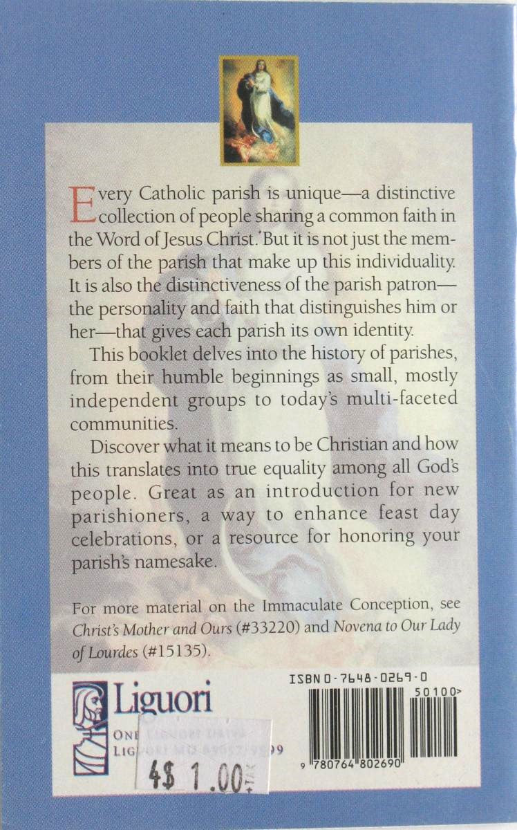 Immaculate Conception - Our Parish, Our Patron Booklet