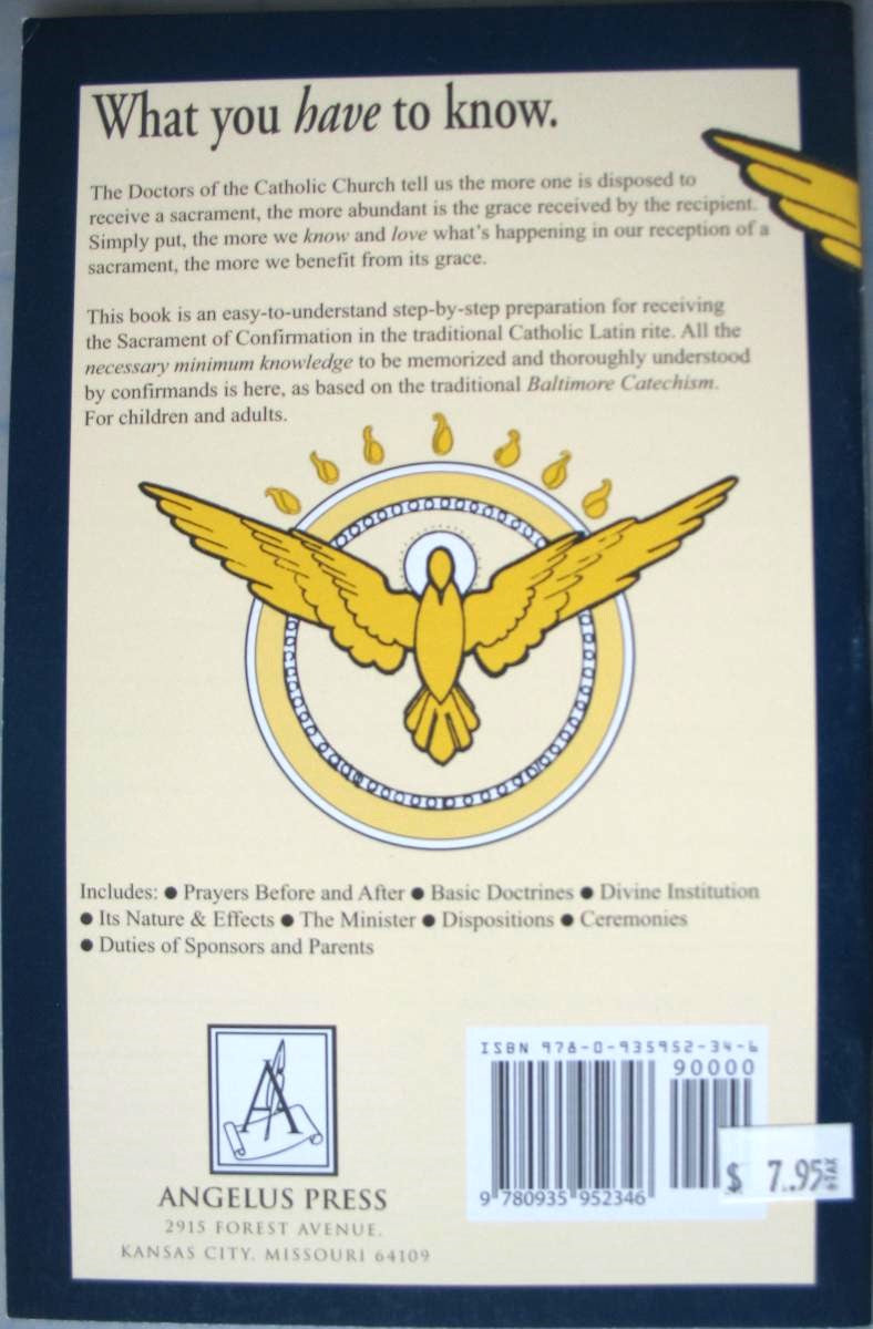 Preparation for Confirmation