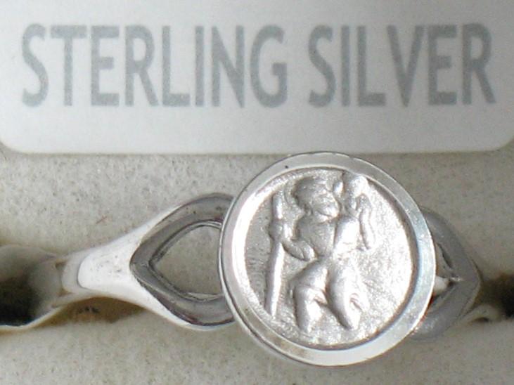 Ring - Sterling Silver St. Christopher