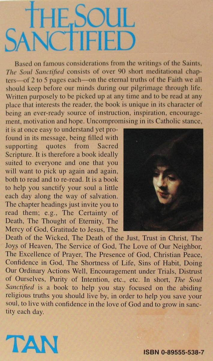 Soul Sanctified - Catholic Wisdom on the Way of Salvation